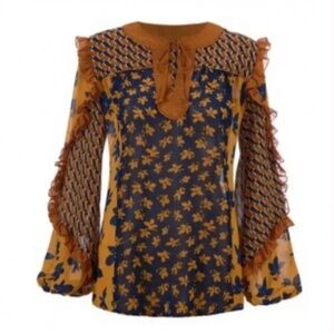 CAbi 3953 Harmony Blouse Sz S NWOT